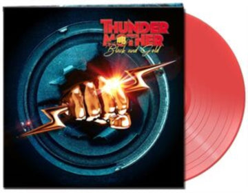 THUNDERMOTHER | BLACK & GOLD (CLEAR RED VINYL) | VINYL RECORD (LP)