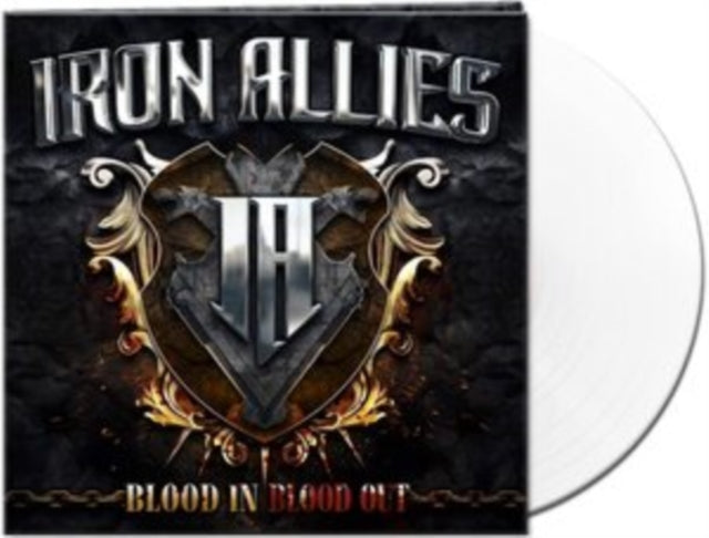 IRON ALLIES | BLOOD IN BLOOD OUT (WHITE VINYL) | VINYL RECORD (LP)