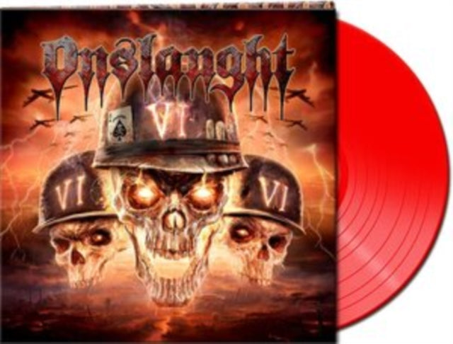 ONSLAUGHT | VI (RED VINYL) | VINYL RECORD (LP)