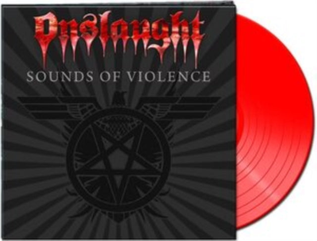 ONSLAUGHT | SOUNDS OF VIOLENCE (ANNIVERSARY EDITION/RED VINYL) | VINYL RECORD (LP)