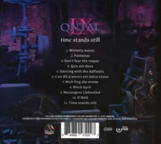 QNTAL | IX - TIME STANDS STILL (DIGI PACK) | CD