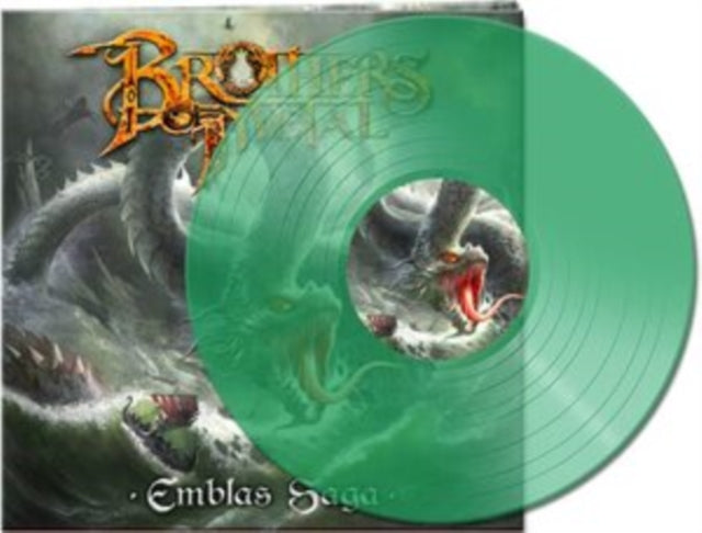 BROTHERS OF METAL | EMBLAS SAGA (GREEN VINYL) | VINYL RECORD (LP)