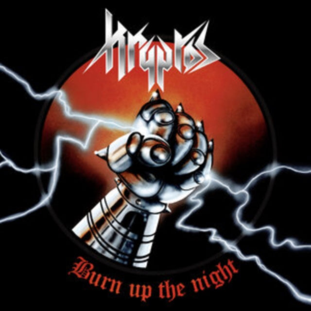 KRYPTOS | BURN UP THE NIGHT (RED VINYL) | VINYL RECORD (LP)