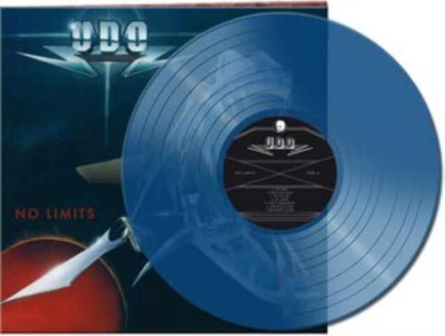 U.D.O. | NO LIMITS (CLEAR BLUE VINYL) | VINYL RECORD (LP)