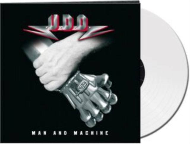 U.D.O. | MAN & MACHINE (WHITE VINYL) | VINYL RECORD (LP)