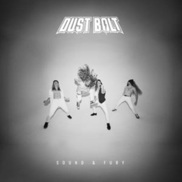 DUST BOLT | SOUND & FURY (WHITE/BLACK MARBLED VINYL) | VINYL RECORD (LP)