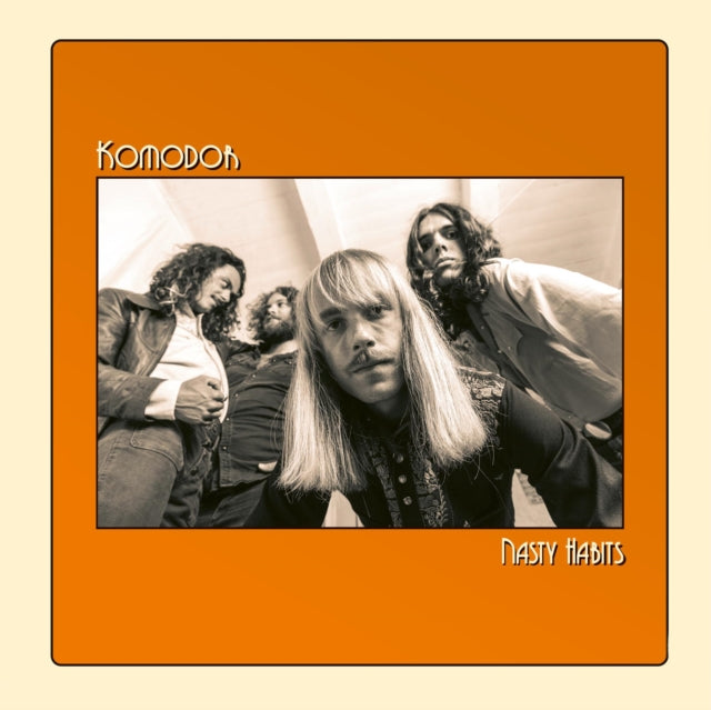 KOMODOR | NASTY HABITS (OPAQUE ORANGE VINYL) | VINYL RECORD (LP)