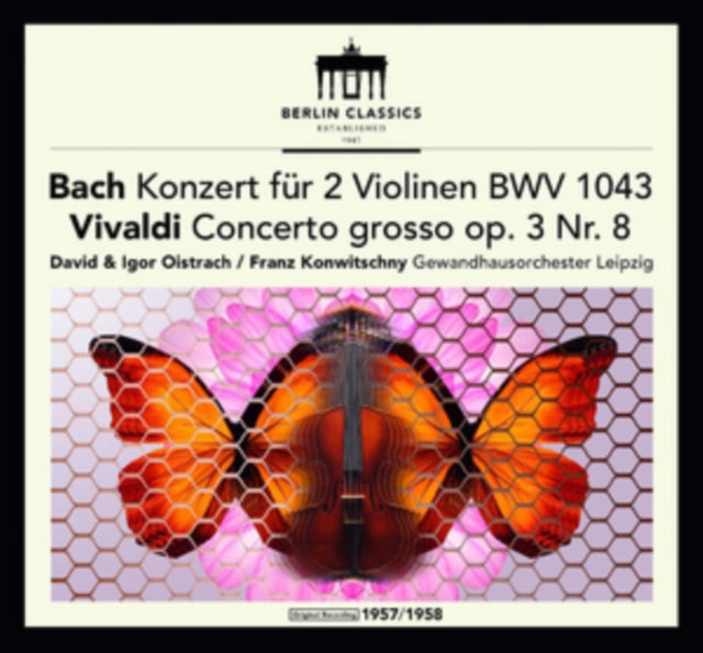 DAVID & IGOR OISTRAKH | CONCERTO FOR 2 VIOLINS (BACH/VIVALDI) (180G) | VINYL RECORD (LP)