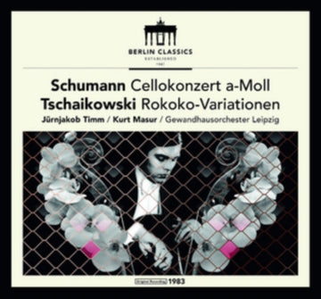 GEWANDHAUS, LEIPZIG / MASUR, KURT | CELLO CONCERTO IN A MINOR (SCHUMANN/TCHAIKOVSKY) (180G) | VINYL RECORD (LP)