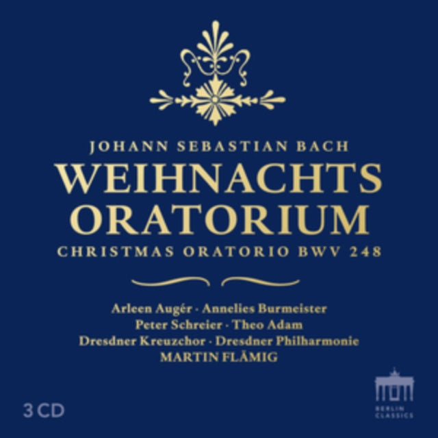 UNKNOWN | JOHANN SEBASTIAN BACH WEIHNACHTS ORATORI | CD