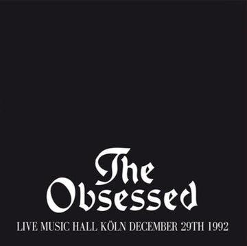 OBSESSED | LIVE IN KOLN | VINYL RECORD (LP)
