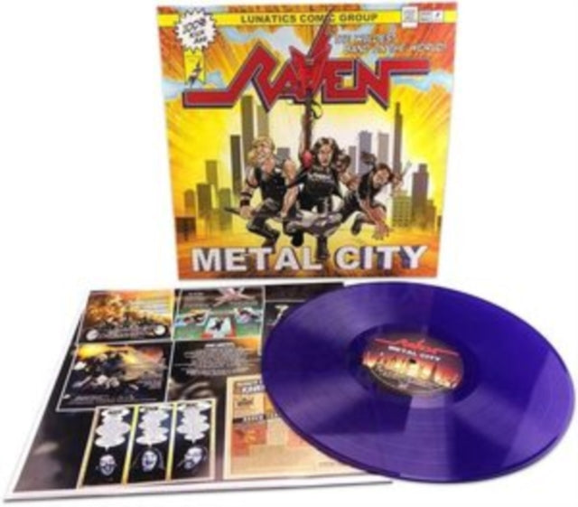 RAVEN | METAL CITY | VINYL RECORD (LP)