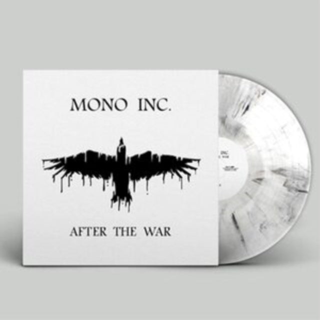 MONO INC | AFTER THE WAR (WHITE WITH BLACK STREAKS VINYL) | VINYL RECORD (LP)
