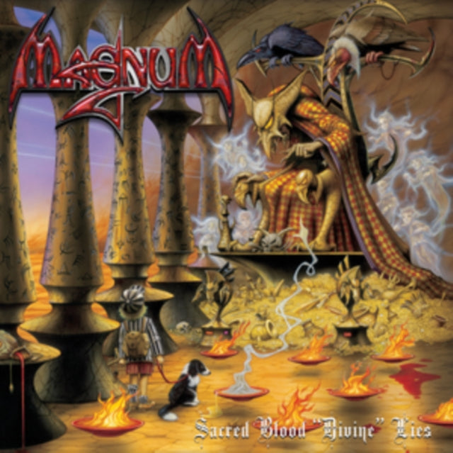 MAGNUM | SACRED BLOOD DIVINE LIES (2LP/RED VINYL) | VINYL RECORD (LP)