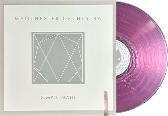 MANCHESTER ORCHESTRA | SIMPLE MATH (PINK SWIRL VINYL/180G) | VINYL RECORD (LP)
