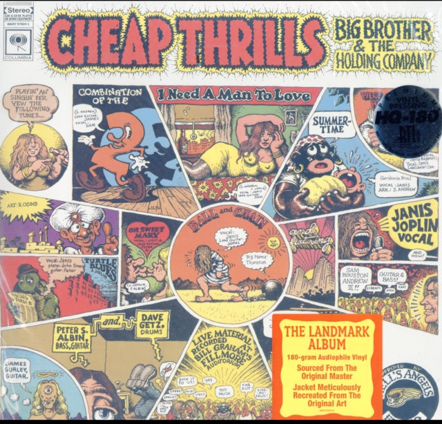 BIG BROTHER & THE HOLDING COMPANY | CHEAP THRILLS (GATEFOLD) | VINYL RECORD (LP)