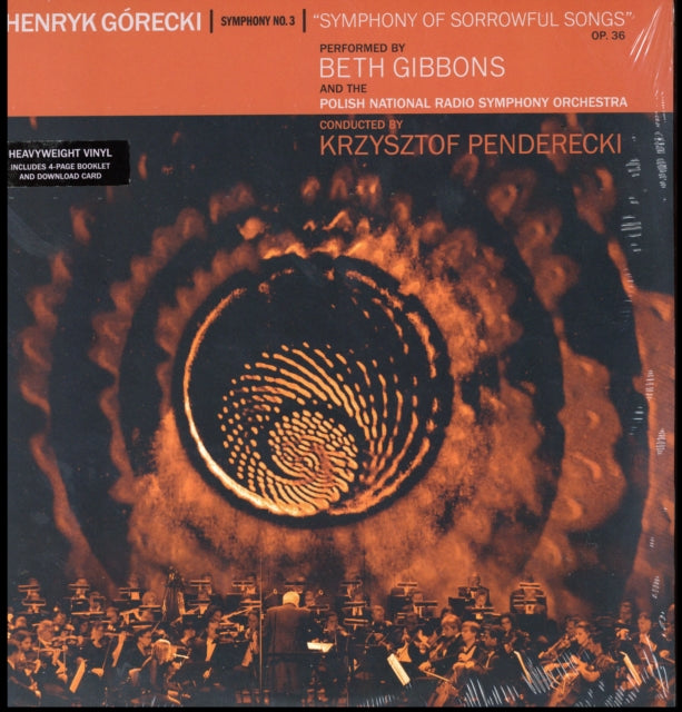 GIBBONS, BETH | HENRYK GORECKI: SYMPHONY NO. 3 (SYMPHONY OF SORROWFUL SONGS) (DL CARD) | VINYL RECORD (LP)