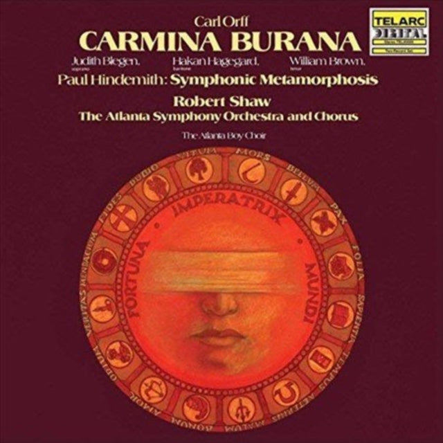 SHAW, ROBERT; ATLANTA SYMPHONY ORCHESTRA & CHORUS | ORFF: CARMINA BURANA (2 LP) | VINYL RECORD (LP)