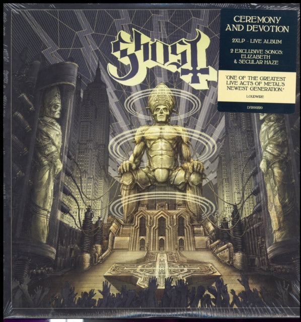 GHOST | CEREMONY & DEVOTION (2LP) | VINYL RECORD (LP)