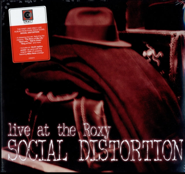 SOCIAL DISTORTION | LIVE AT THE ROXY (2 LP) | VINYL RECORD (LP)