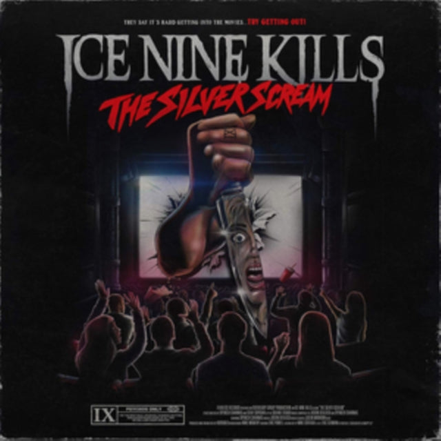 ICE NINE KILLS | SILVER SCREAM (TRANSLUCENT BLOODSHOT) | VINYL RECORD (LP)