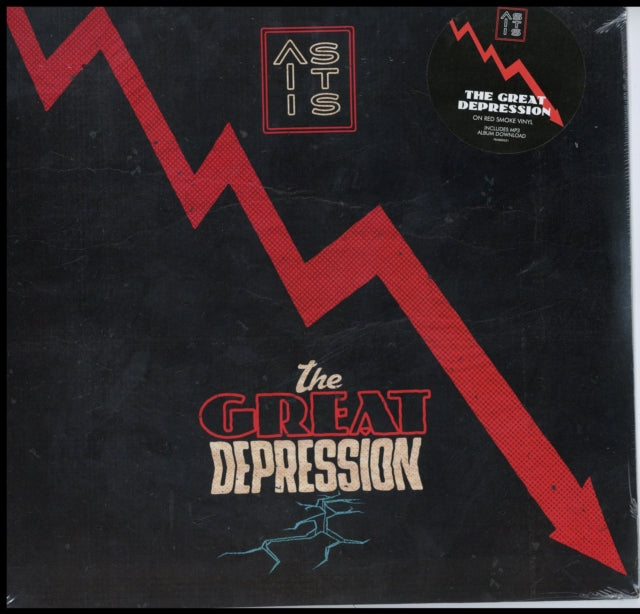 AS IT IS | GREAT DEPRESSION (LP)(RED SMOKE SWIRL) | VINYL RECORD (LP)