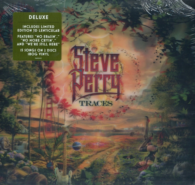 PERRY, STEVE | TRACES (DELUXE/2 LP LENTICULAR) | VINYL RECORD (LP)