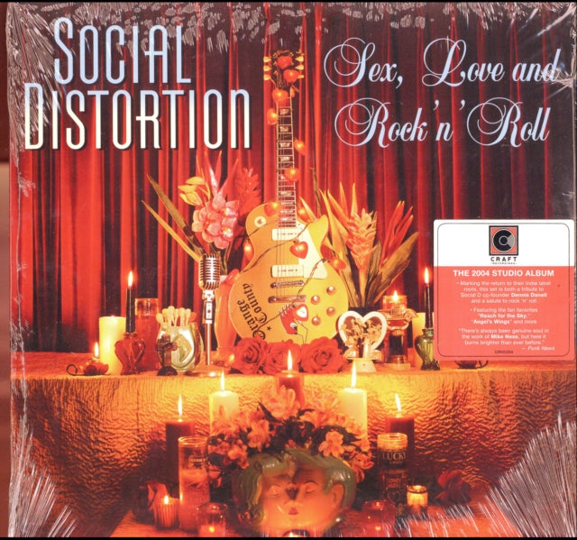 SOCIAL DISTORTION | SEX, LOVE & ROCK N ROLL | VINYL RECORD (LP)