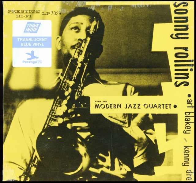 ROLLINS, SONNY | SONNY ROLLINS WITH THE MODERN JAZZ QUARTET (TRANSLUCENT BLUE VINYL) | VINYL RECORD (LP)