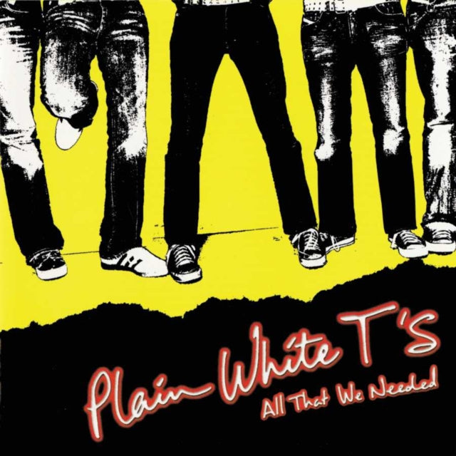 PLAIN WHITE T'S | ALL THAT WE NEEDED (OPAQUE RED VINYL) | VINYL RECORD (LP)