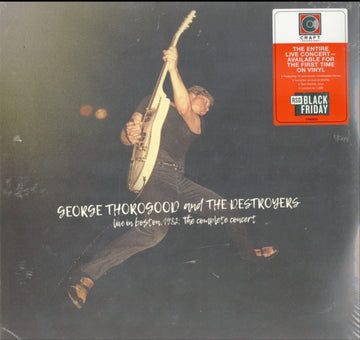 THOROGOOD, GEORGE & THE DESTROYERS | LIVE IN BOSTON 1982: COMPLETE CONCERT (RED MARBLE VINYL/4LP) (I) | VINYL RECORD (LP)