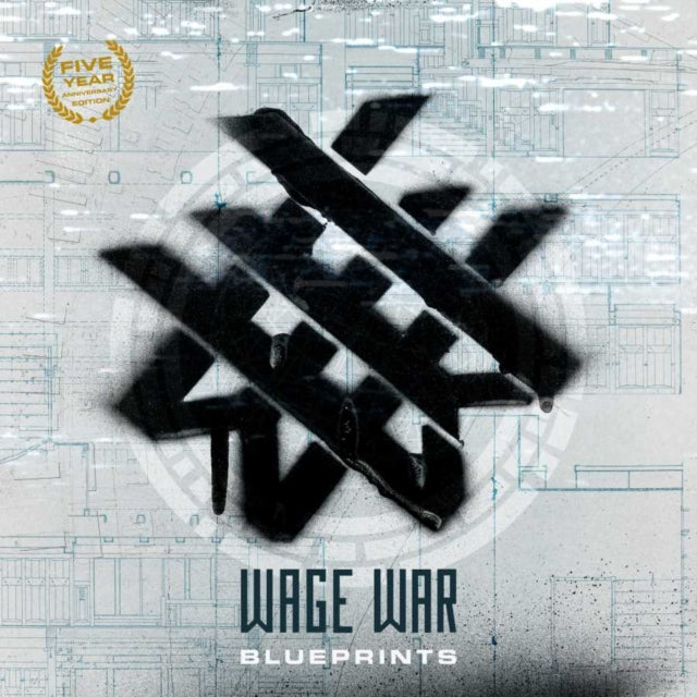 WAGE WAR | BLUEPRINTS (ANNIVERSARY EDITION/SEAFOAM MARBLE VINYL) | VINYL RECORD (LP)