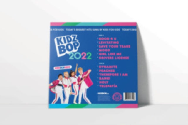 KIDZ BOP KIDS | KIDZ BOP 2022 (YELLOW VINYL) | VINYL RECORD (LP)