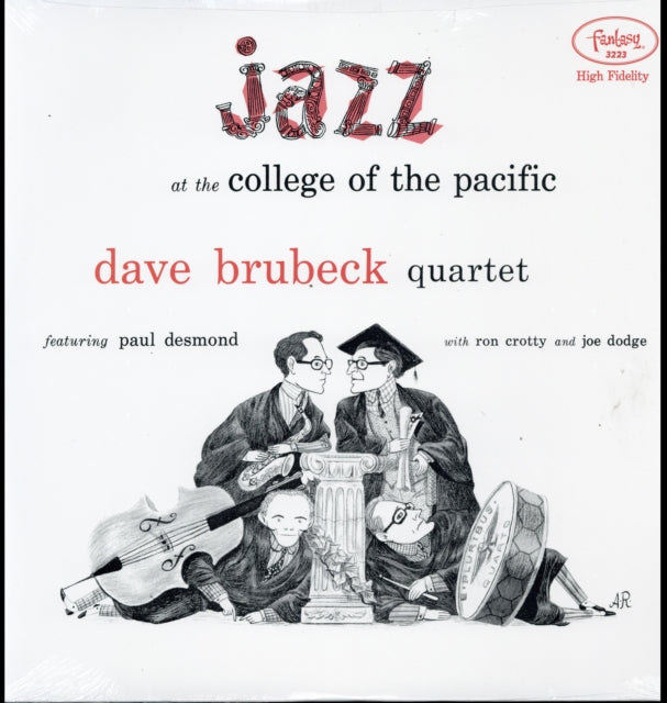 BRUBECK, DAVE QUARTET | JAZZ AT THE COLLEGE OF THE PACIFIC | VINYL RECORD (LP)