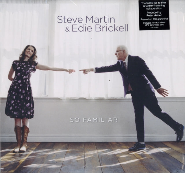 MARTIN, STEVE / BRICKELL, EDIE | SO FAMILIAR | VINYL RECORD (LP)