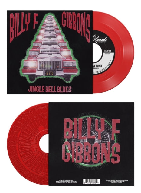 GIBBONS, BILLY F | JINGLE BELL BLUES (TRANSLUCENT RED 7INCH) | 7IN VINYL