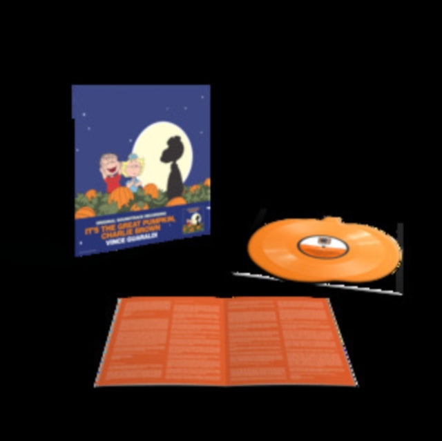 GUARALDI, VINCE | IT'S THE GREAT PUMPKIN, CHARLIE BROWN (TRANSLUCENT ORANGE PUMPKIN SHAPED 33 1/3RPM VINYL) | VINYL RECORD (LP)