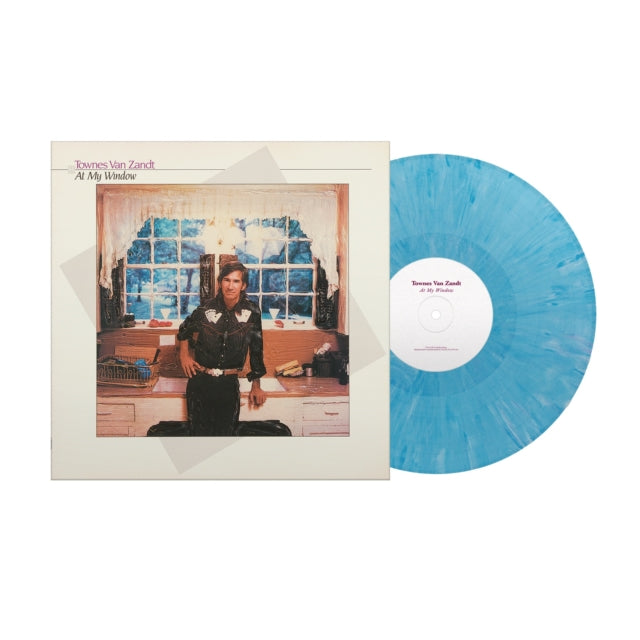 VAN ZANDT, TOWNES | AT MY WINDOW (35TH ANNIVERSARY EDITION/SKY BLUE VINYL) (RSD) | VINYL RECORD (LP)