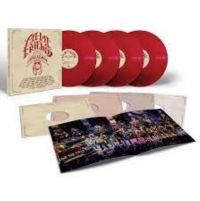 VARIOUS ARTISTS | ALL MY FRIENDS: CELEBRATING THE SONGS & VOICE OF GREGG ALLMAN (APPLE RED VINYL/4LP) | VINYL RECORD (LP)