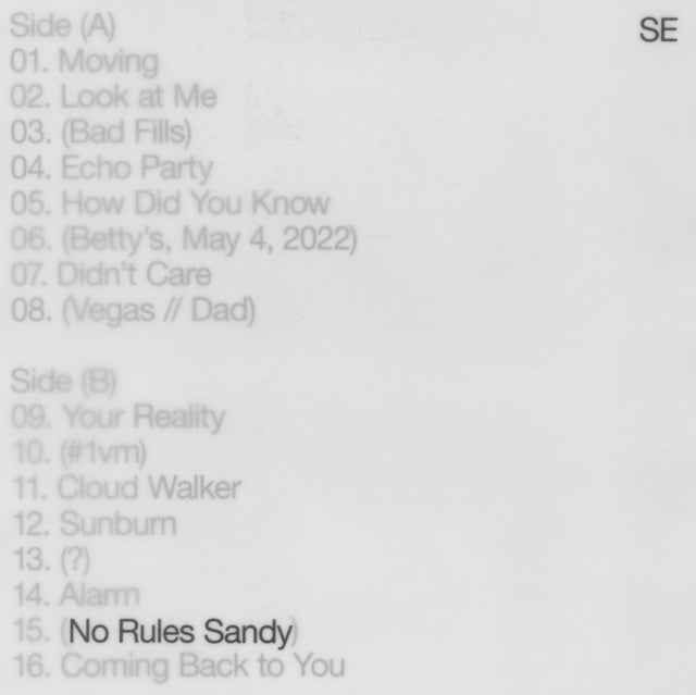 SYLVAN ESSO | NO RULES SANDY | VINYL RECORD (LP)
