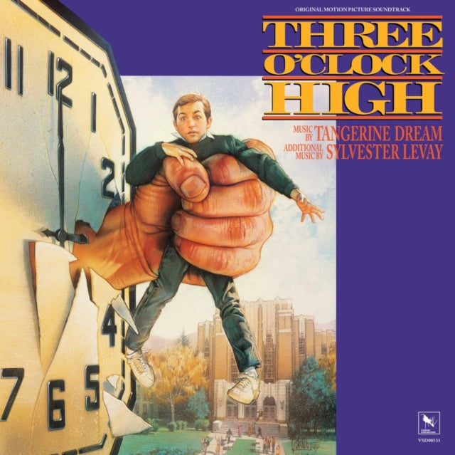 TANGERINE DREAM | THREE O'CLOCK HIGH OST (BLUE VINYL) | VINYL RECORD (LP)