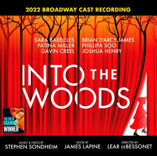 SONDHEIM, STEPHEN; SARA BAREILLES; INTO THE WOODS 2022 BROADWAY CAST | INTO THE WOODS (2022 BROADWAY CAST RECORDING) (APPLE RED VINYL/2LP) | VINYL RECORD (LP)