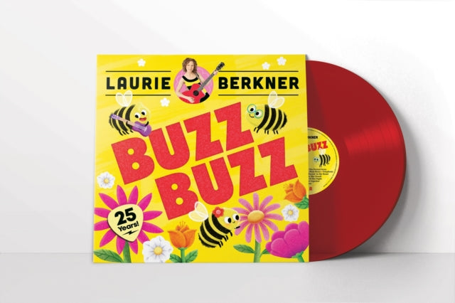 BERKNER, LAURIE BAND | BUZZ BUZZ (25TH ANNIVERSARY EDITION) (APPLE RED VINYL) | VINYL RECORD (LP)