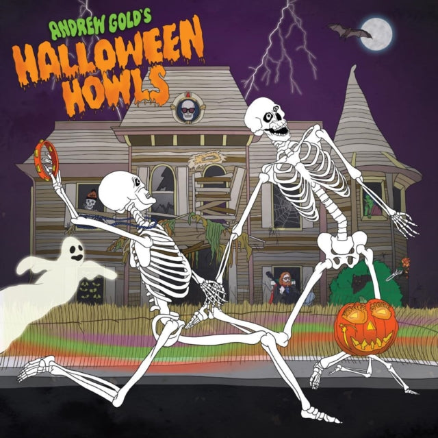 GOLD, ANDREW | HALLOWEEN HOWLS: FUN & SCARY MUSIC (DELUXE EDITION) (BONE VINYL) | VINYL RECORD (LP)