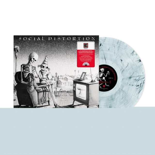 SOCIAL DISTORTION | MOMMY'S LITTLE MONSTER (40TH ANNIVERSARY) (CLEAR SMOKE VINYL) (I) | VINYL RECORD (LP)