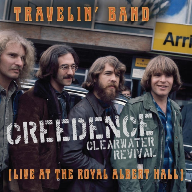 CREEDENCE CLEARWATER REVIVAL | TRAVELIN' BAND (LIVE AT ROYAL ALBERT HALL) (TRANSLUCENT RED VINYL) | 7IN VINYL