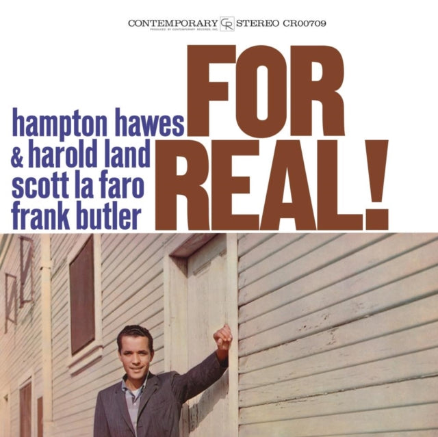 HAWES, HAMPTON | FOR REAL! (CONTEMPORARY RECORDS ACOUSTIC SOUNDS SERIES) | VINYL RECORD (LP)