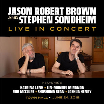 JASON ROBERT BROWN & STEPHEN SONDHEIM: LIVE IN CONCERT (2LP) | VINYL RECORD (LP)