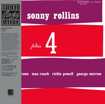 PLUS 4 (ORIGINAL JAZZ CLASSICS SERIES) (180G) | VINYL RECORD (LP)