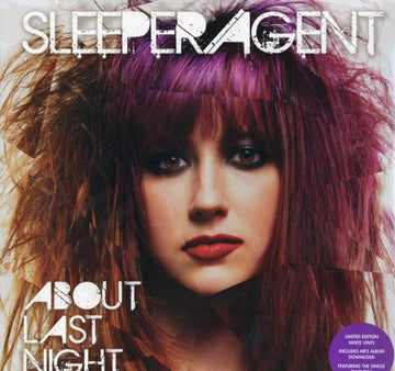 SLEEPER AGENT | ABOUT LAST NIGHT (OPAQUE WHITE VINYL/LIMITED EDITION) | VINYL RECORD (LP)